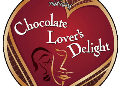 Chocolate Lover's Delight packaging by Bowen Printing